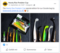 Hearty Rise Prdator Cup 2022 Sponsoring